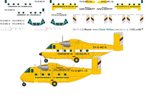 1/144 Scale Decal Correos  de Venezuela Skyvans
