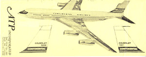 1/144 Scale Decal Contenintal 707 /720 GOLDEN JET