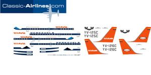 1/500 Scale Decal Viasa DC-8