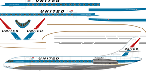 1/144 Scale Decal United Caravelle
