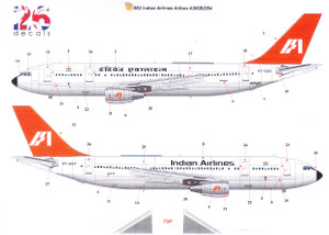 1/144 Scale Decal Indian Airlines A-300 B2 / B4