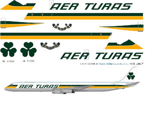 1/144 Scale Decal Aer Turas DC8-63