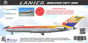 1/144 Scale Decal Lanica 727-100
