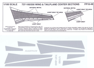 1/100 Scale Decal 737-100 / 200 Coroguard