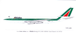 1/100 Scale Decal Alitalia 747-200