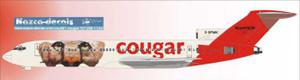 1/144 Scale Decal Cougar Leasing 727-200 Kurts Kit