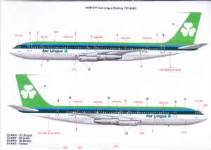 1/72 Scale Decal Aer Lingus 707-348C