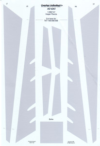 1/200 Scale Decal Coroguard 747-100 / 200 / 300