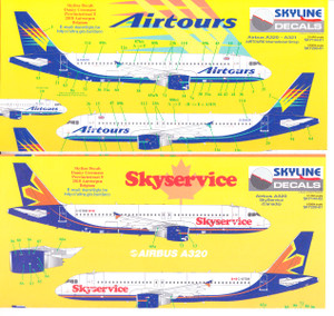 1/200 Scale Decal Skyservice / Airtours A-320