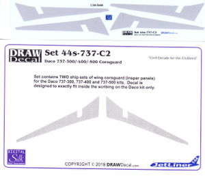 1/144 Scale Decal Coroguard 737-300 / 400 / 500