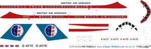 1/144 Scale Decal BKS Trident