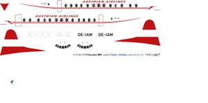 1/144 Scale Decal Austrian Viscount 800