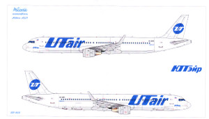 1/144 Scale Decal UTair A-321