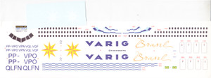 1/144 Scale Decal VARIG MD-11