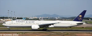 1/144 Scale Decal Saudia 777-300
