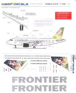 1/144 Scale Decal Frontier A-319 Domino the Black-Tailed Deer Fawn