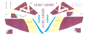 1/144 Scale Decal AerCaribe Cargo 737-400SF