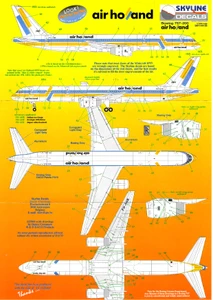 1/144 Scale Decal Air Holland 757-200