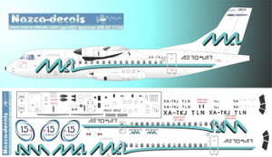 1/144 Scale Decal Aeromar ATR-42