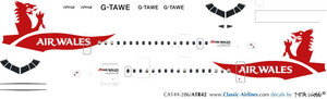 1/144 Scale Decal Air Wales ATR-42