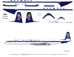 1/144 Scale Decal Olympic Comet 4B