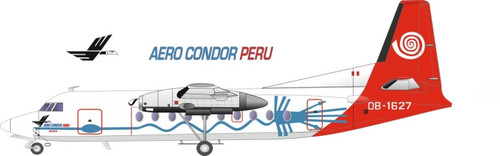 1/144 Scale Decal Aero Condor F-27