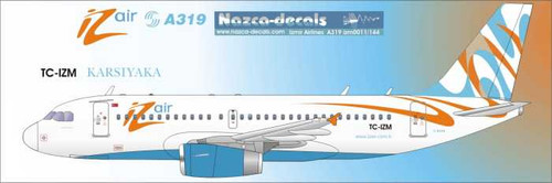 ブリュッセル航空 Airlinertagsベルギー国旗カット A319 Aviationtag Brussels Airlines A319 White Aircraft Skin Tag