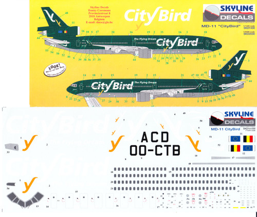 Skyline Decals 航空機用デカールセット Skyline Decals 航空機用デカールセット Skyline Decals 航空機