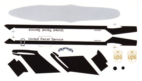 1/200 Scale Decal UPS 727-100F