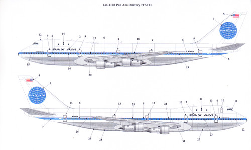Welsh Models 1/144 B747/SP パンナム Welsh Models 1/144 B747/SP パンナム