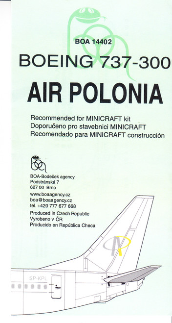 1/144 Scale Decal AIR POLONIA 737-300