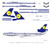 1/200 Scale Decal Lufthansa DC10-30
