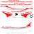 1/200 Scale Decal Air India 747-200