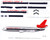 1/200 Scale Decal Northwest Orient DC10-40