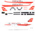 1/72 Scale Decal Trans World Express Jetstream 31