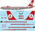 1/144 Scale Decal MEA Boeing 720