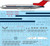 1/144 Scale Decal Northwest Orient Boeing 727-251