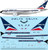 1/144 Scale Decal Delta Airbus A310-324