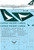1/144 Scale Decal Cathay Pacific Cargo Boeing 747-867F