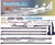 1/144 Scale Decal Avianca B720 old scheme with all Variants