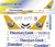 1/144 Scale Decal Condor / Thomas Cook  B757-200 Yellow Livery