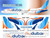 1/144 Scale Decal Flydubai 737-8 MAX