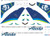 1/144 Scale Decal Alaska 737-800 2016