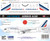 1/144 Scale Decal Air France A-320 2009