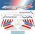 1/144 Scale Decal American 757-200