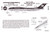 1/144 Scale Decal Saudia 727-200