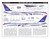 1/144 Scale Decal Delta 757-200 Mid 90's
