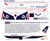 1/144 Scale Decal British Airways 767-200