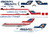 1/144 Scale Decal Cubana / Oriental Yak-40