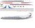 1/144 Scale Decal China Airlines Caravelle